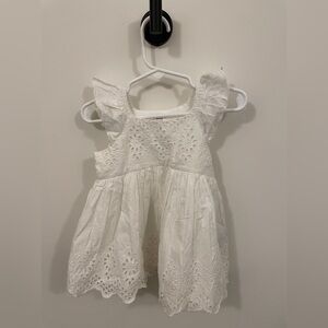 Baby Gap 6-12 month white dress